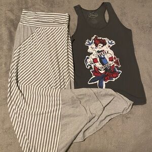 Little Mermaid Tank and Full Length Skirt Bundle